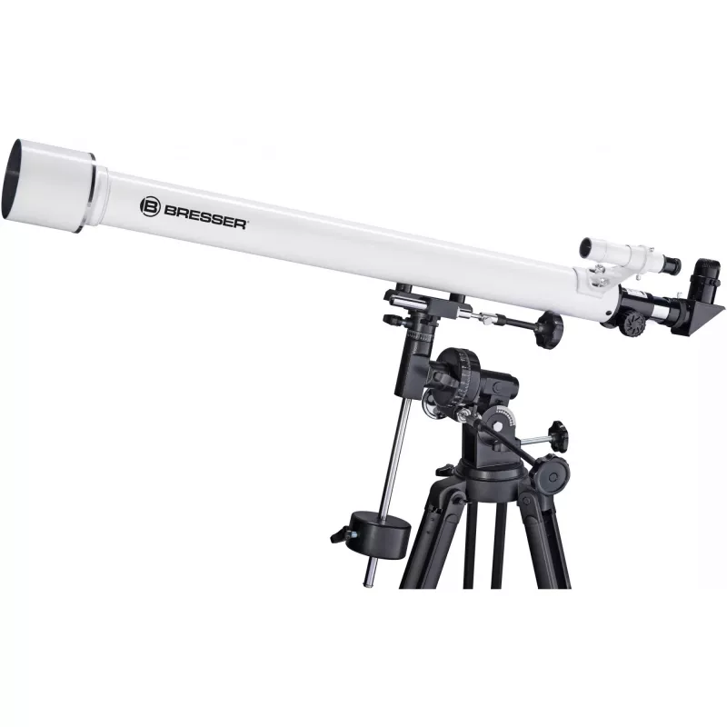 Telescópio refrator Bresser Optics CLASSIC 60/900 EQ 338x preto - branco (4660910)