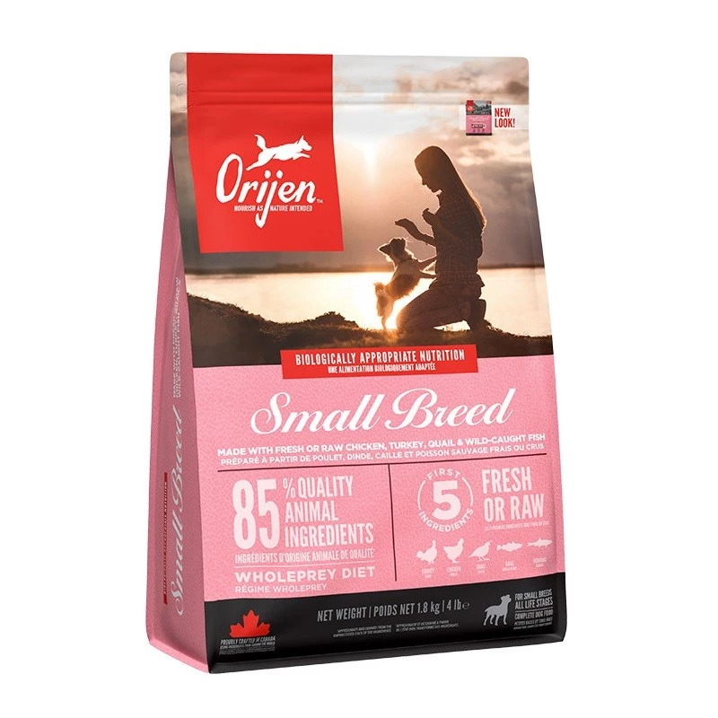 Orijen Small Breed Dog - comida seca para cães - 1,8 kg