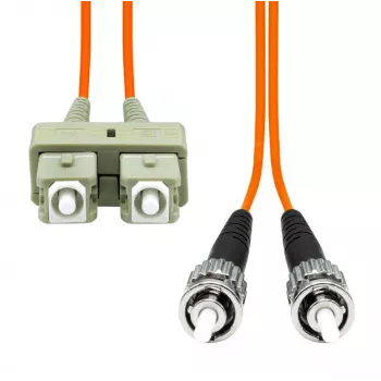 Cabo de fibra ótica duplex ProXtend FO-SCSTOM1D-005 MM OM1 SC–ST UPC, 5 m