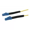 Synergy 21 Cabo de rede de fibra ótica 1 fibra 0,20 m LC-LC 9/125u OS2 G657A2 AD 2 mm flexível - Fibra monomodo - 0,2 m