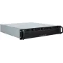 Inter-Tech IPC 2U-2404L - Montagem em rack - 2U - micro ATX - SATA/SAS - Hot-Swap - sem fonte de alimentação (ATX) - USB (88887113)