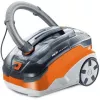 Aspirador vertical THOMAS Aqua + Pet & Family 1,8 L — Aspirador seco e húmido, 1700 W, laranja/cinzento