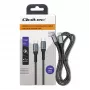 Cabo USB Qoltec 52358 1,5 m USB-C preto USB 2.0 0,48 Gbit/s