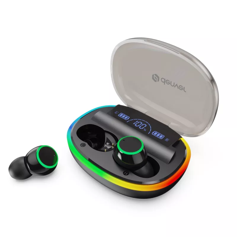 Denver TWE-55B Auriculares True Wireless Bluetooth, preto