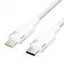 Cabo Lightning Vention LALWH – 2 m, Lightning para USB-C, branco