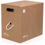 Cabo de rede Ubiquiti U-Cable-C6-CMP U/UTP Cat6 305m branco