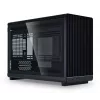 Painel lateral esquerdo em vidro temperado para caixa Lian Li A3-mATX – preto