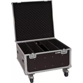 Flightcase Roadinger PLL-480 4x LED – mala de proteção para 4 projetores LED