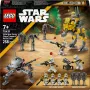 Conjunto LEGO Star Wars 327th Star Corps Clone Troopers Battle 75431 — 258 peças, 7 minifiguras, idade 7+