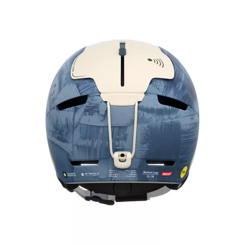 Capacete aberto POC Obex BC MIPS Hedvig Wessel Ed. — concha ABS/policarbonato, MIPS
