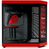 HYTE Y70 Touch Infinite Midi Tower preto, cor de cereja