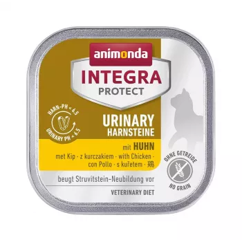 Comida húmida para gatos animonda Integra Protect Sem Cereais Frango 100 g — cuidado urinário, adulto