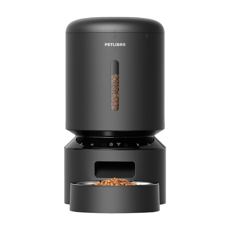 Comedouro automático para animais Aptel Petlibro Granary WiFi 5 L — comedouro automático de ração seca (preto)
