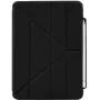 Capa Pipetto Origami No3 Pencil Shield preta, para Apple iPad 10,2 polegadas, 7.ª ger. (2022)