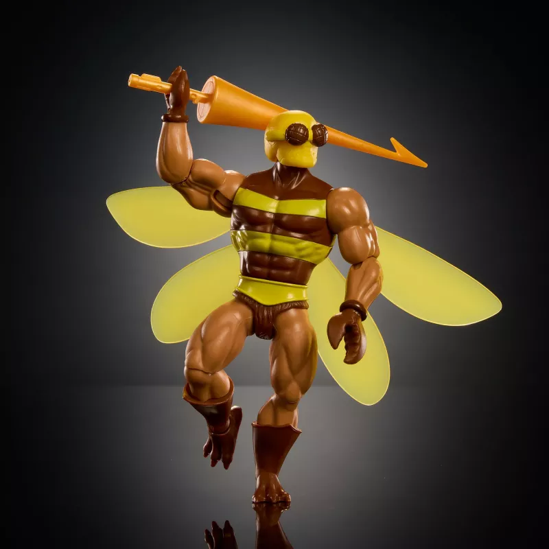 Figura de ação MATTEL Masters of the Universe Origins Buzz Off, figura de coleção JBM88