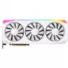 Placa gráfica XFX Radeon RX 9070 XT — 16 GB GDDR6, 256 bits, PCIe x16, 3 ventoinhas, branco, 360 mm