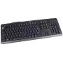 Teclado HP 672647-L33 escritório USB QWERTY US International preto