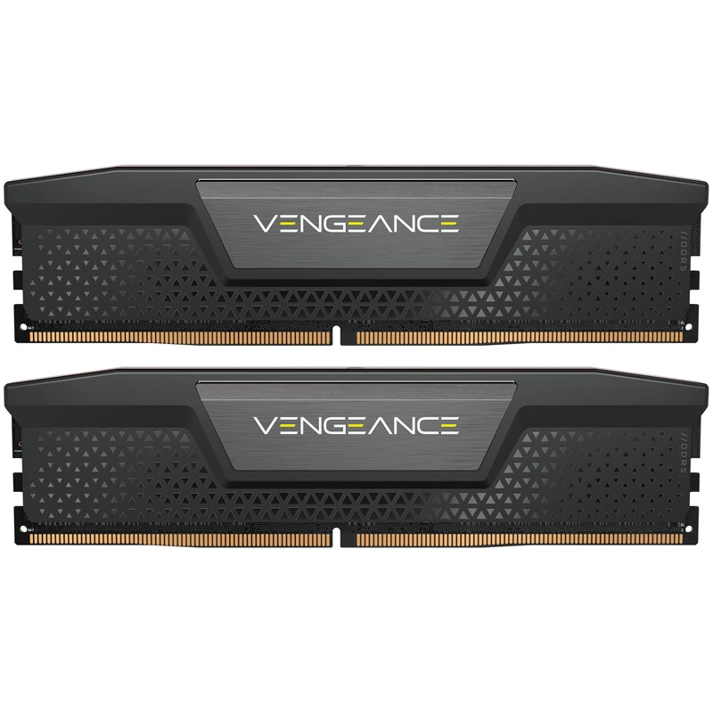 DIMM 48 GB DDR5-5200 (2x 24 GB) Dual-Kit, memória preta, CMK48GX5M2B5200C38, Vengeance, INTEL XMP
