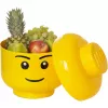 Cabeça de armazenamento Head Boy LEGO Room Copenhagen RC40321724 grande – cabeça de arrumação Room Copenhagen para brincar e organizar inspirado em LEGO