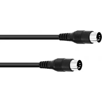 Cabo MIDI Omnitronic 5 pinos, 3 m de comprimento