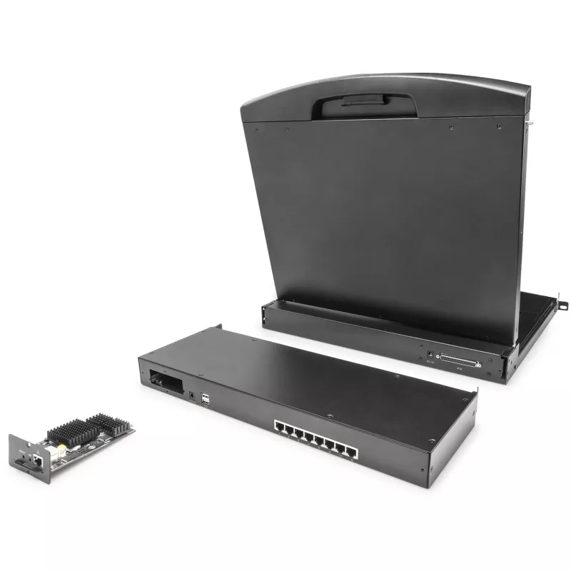 DIGITUS Professional DS-72216 - Comutador KVM - 16 x conexões KVM - Montável em rack (DS-72216)