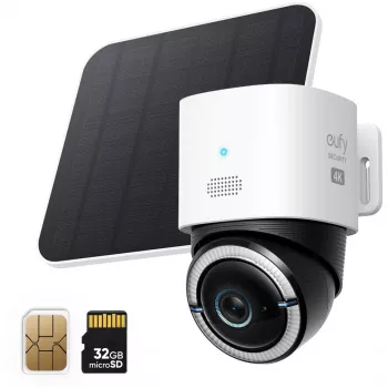 CÂMARA WRL S330 4G LTE/BRANCA T86P2321 EUFY