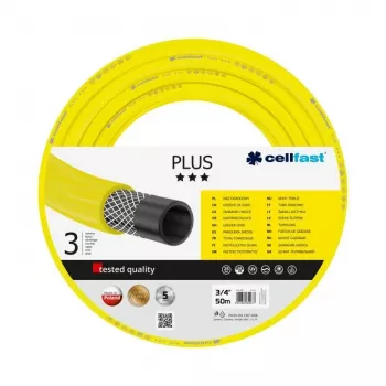 Mangueira de jardim Cellfast 10-221, 50 m, superfície, amarelo