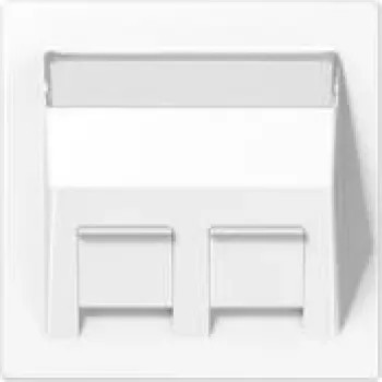 Jung placa de cobertura p. adaptador de montagem 30Gr LS 569-30 BF PL WW (LS569-30BFPLWW)