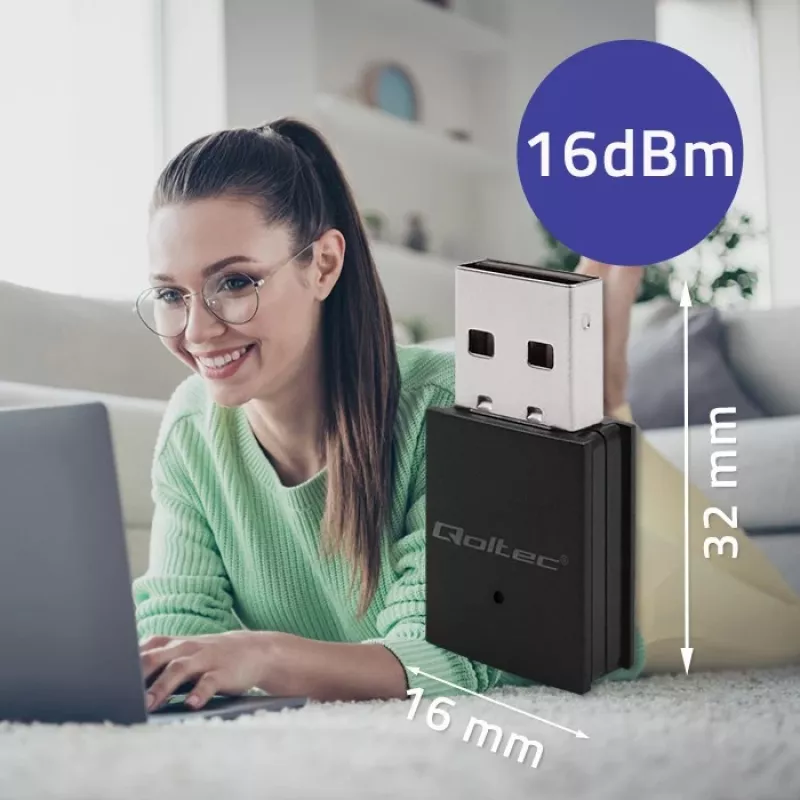 Adaptador Wi-Fi sem fios mini ultra-rápido