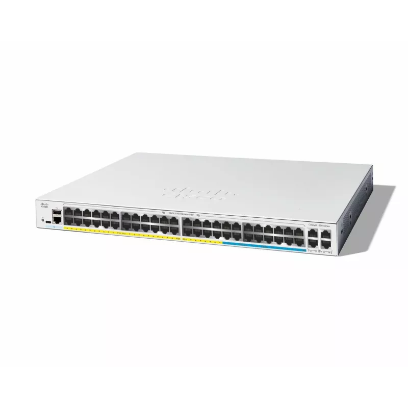 Switch gerido Cisco Catalyst C1300-48MGP-4X L2/L3 Gigabit Ethernet PoE