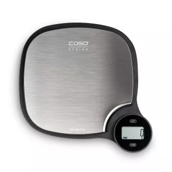 Balança de cozinha Caso EcoMaster 03267 — Aço inoxidável, capacidade de 5 kg, precisão de 1 g