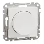 Dímer LED rotativo Schneider Electric WDE002961, Multiwire, 200 W, branco
