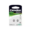 Pilha botão CAMELION AG13 / LR44 / 357 alcalina, 1,5 V — pack de 2