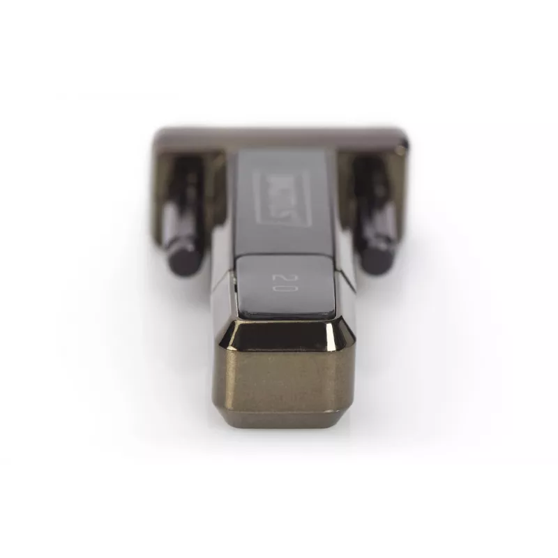 DIGITUS conversor USB 2.0 para série DSUB 9M incl. cabo USB-A 80 cm chipset FTDI USB 2.0 para RS232 (FT232RL)