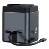 Docking station BlitzWolf BW-TH17 9-em-1 com carregador de 15W — USB-C, HDMI, portas PD