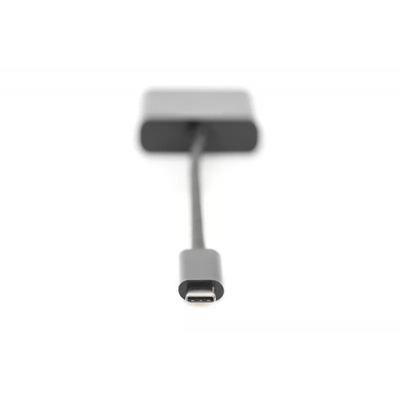 Adaptador USB-C para VGA DIGITUS DA-70853, Full HD 1080p, preto
