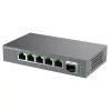 Grandstream Networks GWN7701PA Switch de rede não gerido Gigabit Ethernet (10/100/1000) preto