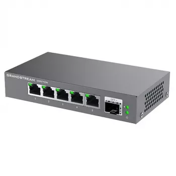 Grandstream Networks GWN7701PA Switch de rede não gerido Gigabit Ethernet (10/100/1000) preto