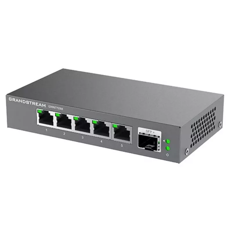 Grandstream Networks GWN7701PA Switch de rede não gerido Gigabit Ethernet (10/100/1000) preto