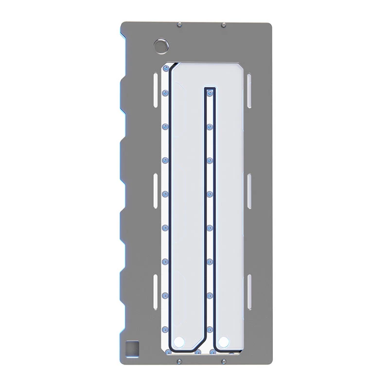 Distro Plate Triton Wraith 2.0 Elite — Distro Plate, superfície prateada