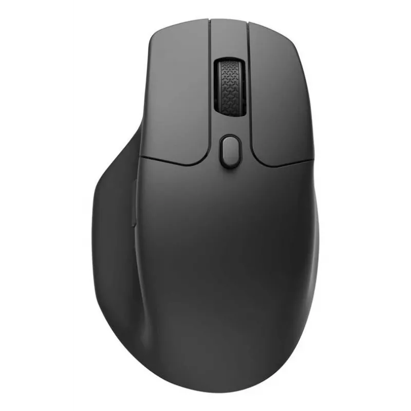 Rato Keychron M6 destro universal — ótico, RF sem fios + Bluetooth + USB-C, 30000 DPI, preto