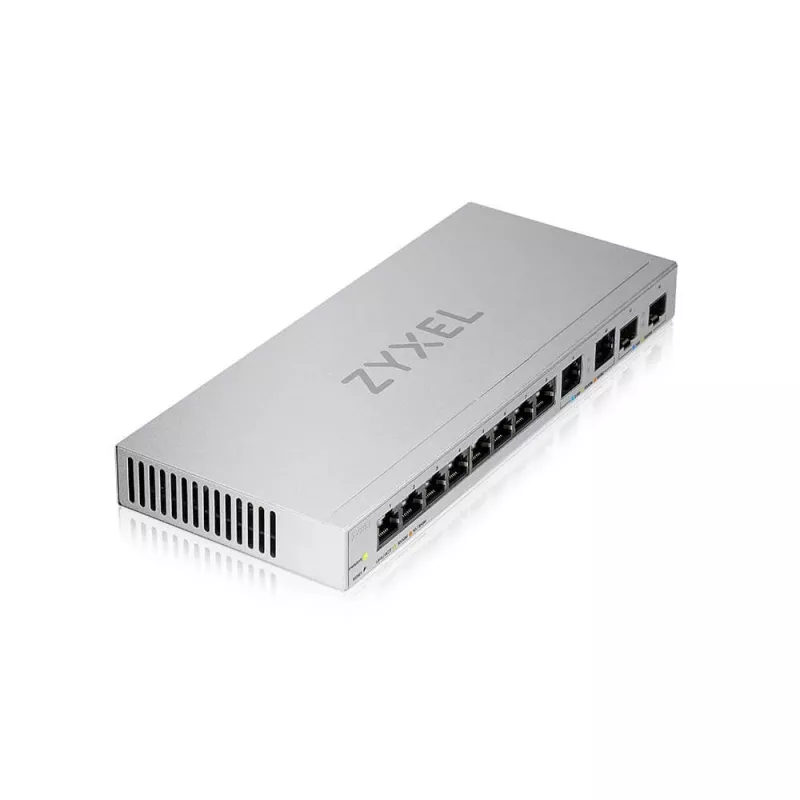 Switch de rede Zyxel XGS1210-12-ZZ0102F gerido Gigabit Ethernet (10/100/1000) cinzento