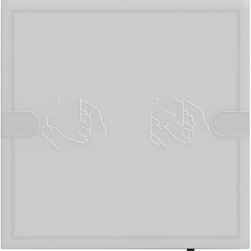 GIRA Tastsensor 4 Komfort 1-fach KNX TS4 antracite 5001028