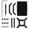 Arrefecedor de ar DeepCool AK500 G2, ventoinha de 120 mm, pressão máx. de ar 3,33 mmH2O, 117×129×159 mm, preto