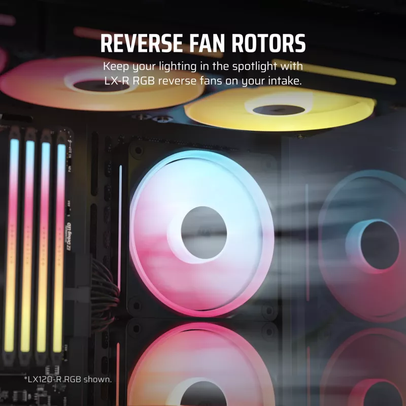 Ventoinha Corsair iCUE LINK LX140-R RGB