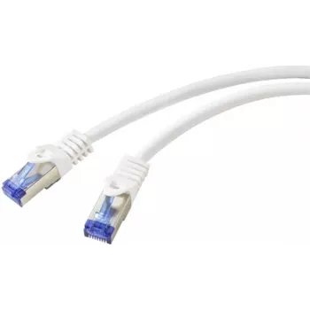 Cabo de rede Renkforce RF-5771522 branco 1 m Cat6a S/FTP (S-STP) (RF-5771522)