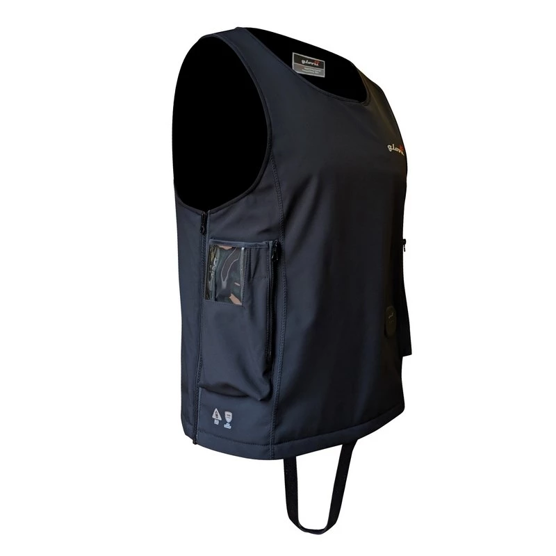 Colete aquático Glovii GMV2L preto softshell