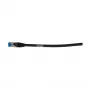 Cabo de patch RJ45 - CAT6A 500 MHz - 0,25 m - preto - S-STP(S/FTP) - TPE/LSZH(Superflex) - AWG26 - Syner