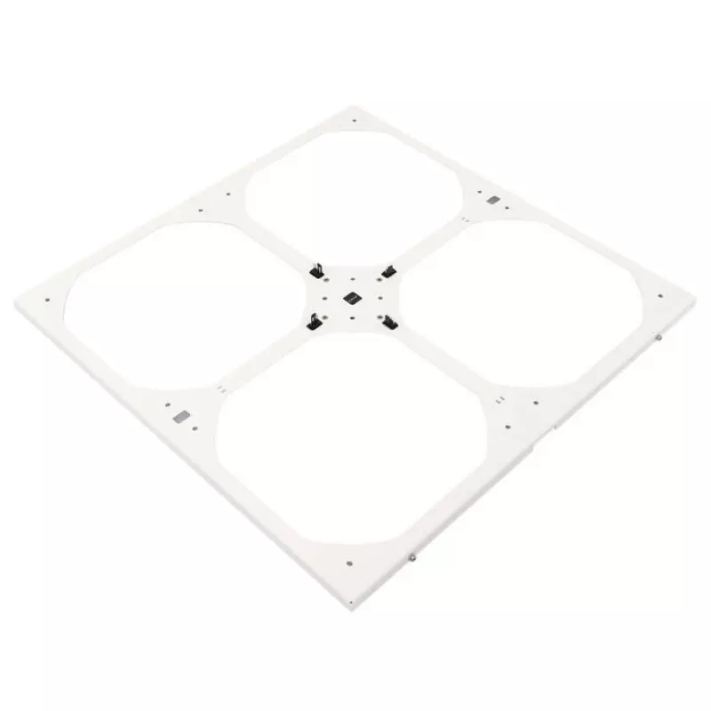 Suporte para ventoinha de radiador Watercool MO-RA IV 400 – compatível com ventoinhas de 200 mm, branco