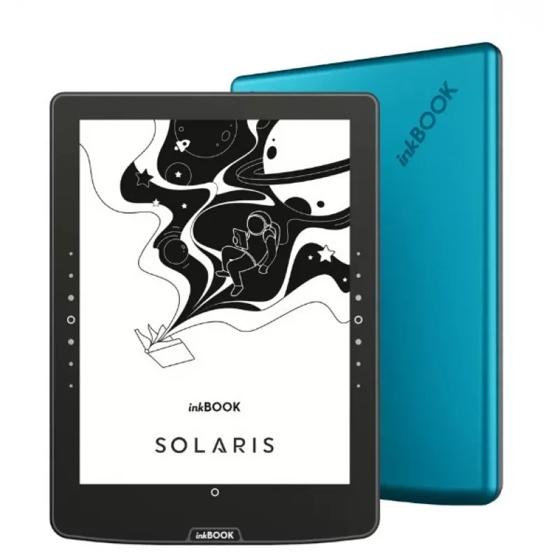E-reader InkBOOK Solaris Ocean — 8 GB de armazenamento, Wi-Fi